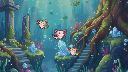 Axolotl Evolution - Screenshot 2