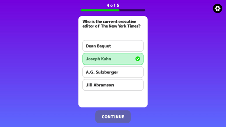 NYT Quiz - Screenshot 4