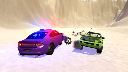 Police Chase With Destruction - Screenshot 2