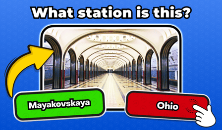 Moscow Metro Quiz: Guess All the Stations!